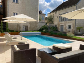 La Villa Lombardi en Champagne, avec piscine privée et jacuzzi